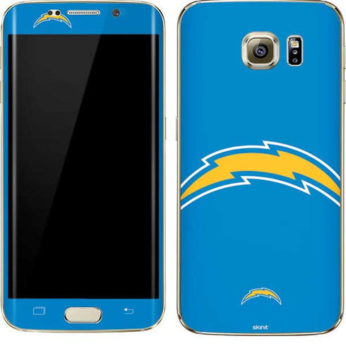 NFL Los Angeles Chargers Large Logo Galaxy S7 Edge Skin